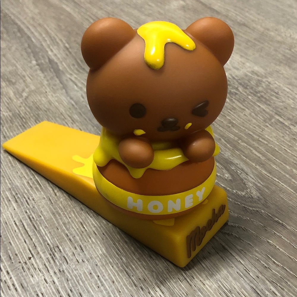Honey Bear Kids Toy Figurine - Yellow & Brown